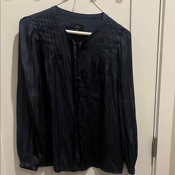 J. Crew Tops - J. Crew Navy Button Down Shirt